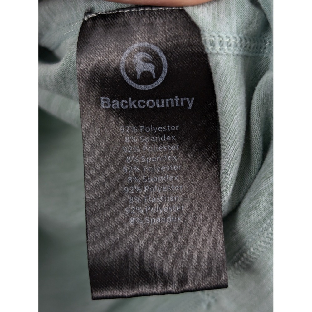 Backcountry Mens‎ Crewneck T Shirt Size L Athletic Performance Quick Dry Hiking - Picture 6 of 10